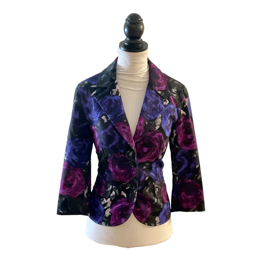 Michael Kors floral print blazer
